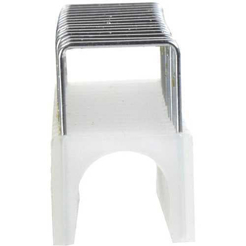 Arrow 591189 T59 Insulated Clear 5/16\\" by 5/16\\" Cable Staples, 300-Pack
