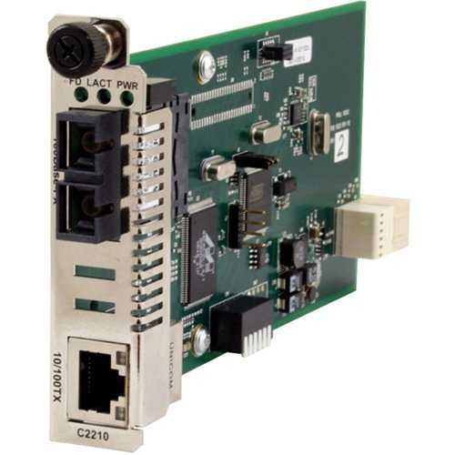 Lantronix C2210-1039 ION Fast Ethernet Media and Rate Converter Module