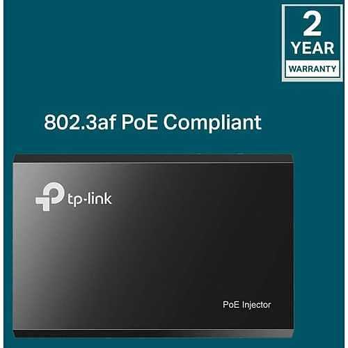 TP-Link TL-POE150S PoE Injector, IEEE 802.3af Compliant