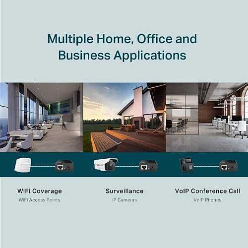 TP-Link TL-POE150S PoE Injector, IEEE 802.3af Compliant