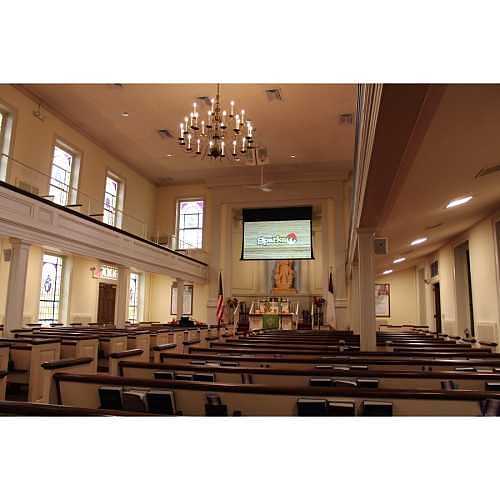 Draper 101761 100\\" Premier Electric Projection Screen, HDTV, Matte White