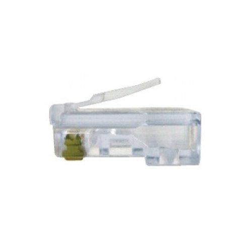Platinum Tools 106153J CAT5e RJ45 Modular Plug, 8P8C for Round, Solid Cable, 100-Pack
