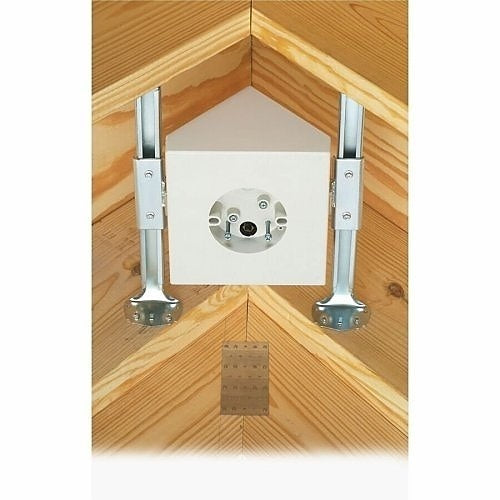 Arlington FB900 Fan and Fixture Mounting Box for New Construction, White