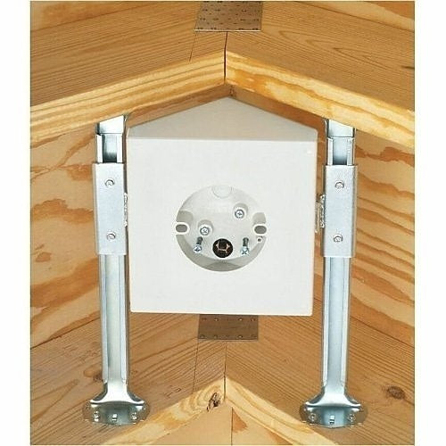 Arlington FB900 Fan and Fixture Mounting Box for New Construction, White