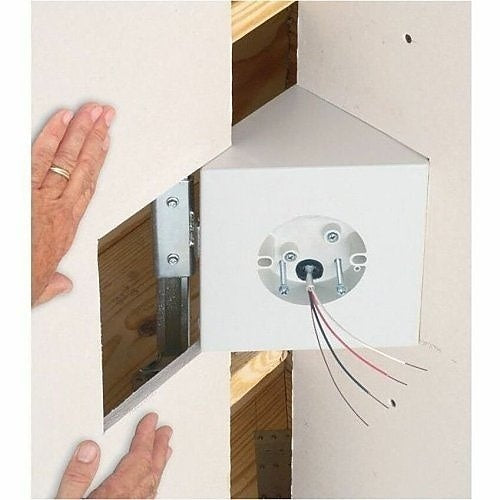 Arlington FB900 Fan and Fixture Mounting Box for New Construction, White