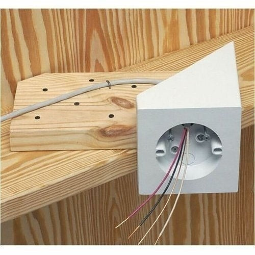 Arlington FB900 Fan and Fixture Mounting Box for New Construction, White