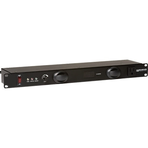 Sanus CAPC01-B1 Rack Mount Power Conditioner, Black