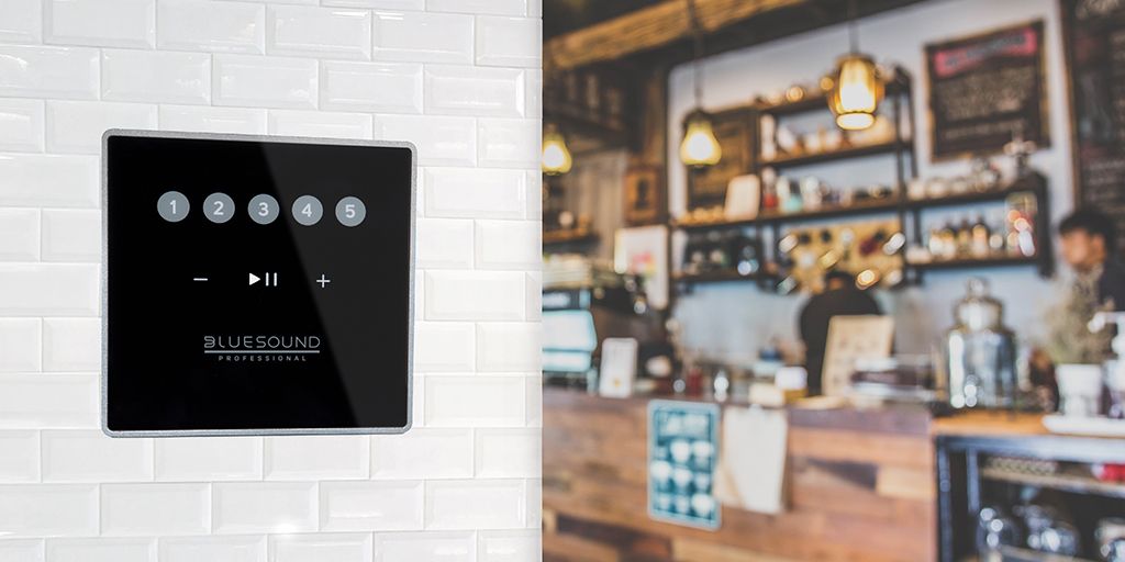Wall-Mount Keypad Controller for all Bluesound Pro players