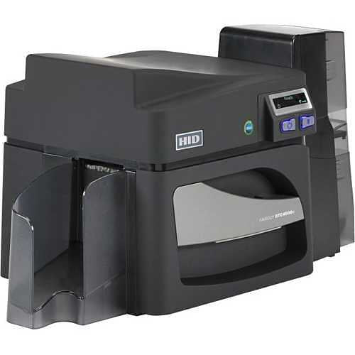 HID FARGO DTC4500E ID Card Printer and Encoder Bundle with AsureID Solo Software