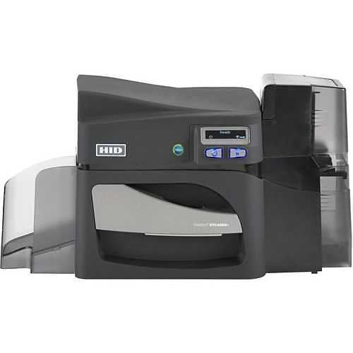 HID FARGO DTC4500E ID Card Printer and Encoder Bundle with AsureID Solo Software
