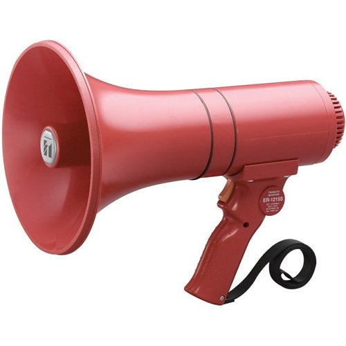 TOA-ER-1215S 15W Handheld Megaphone with Siren (Red)