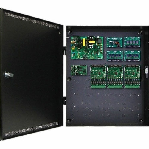 LifeSafety Power ISCAN250B-24P 24-Outlet Remote Managed Intelligent Dual Voltage Power Supply, 12/24V