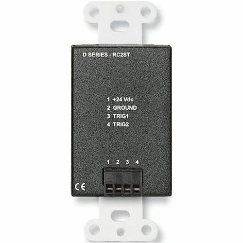 RDL D-RC2ST Series 2-Channel Remote Control for STICK-ON Audio or Video Sources, White