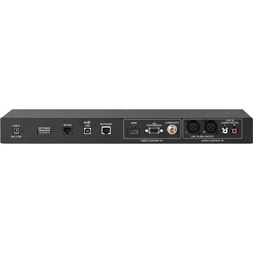 Vaddio 999-8210-000 AV Bridge, Streaming Video and Audio, Black