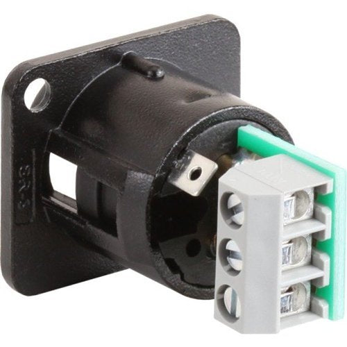 RDL AMS-XLM XLR 3-Pin Male Jack with Terminal Block Connections