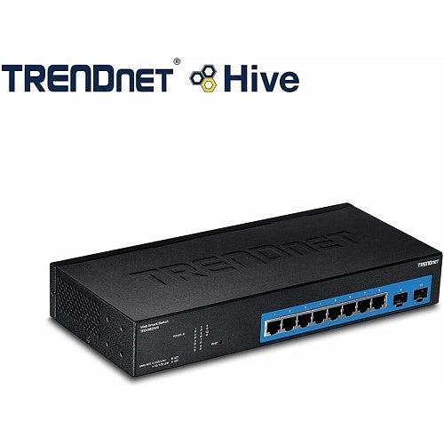 TRENDnet TEG-082WS 8-Port Gigabit Web Smart Switch, 16Gbps