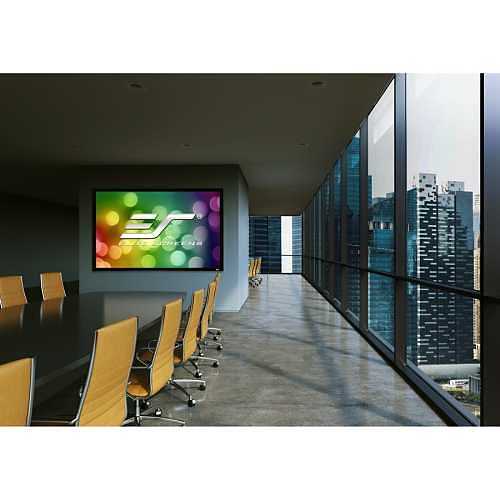 Elite Screens R100H2 ezFrame Series 100\\" Fixed Frame Projector Screen, CineGray, 16:9