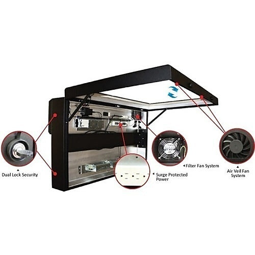 ORION Images ENCL-A47 Indoor and Outdoor Enclosure for 47\\" LCD Display