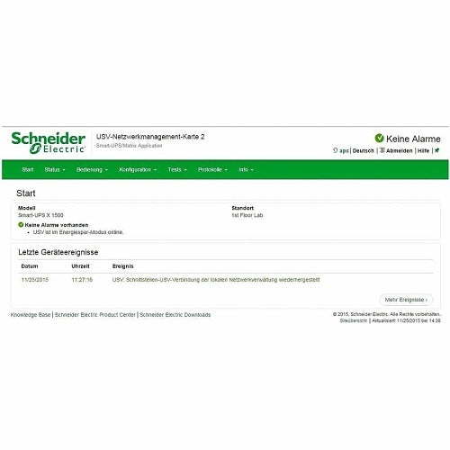 APC AP9635 Electric UPS Network Management Card with Environmental Monitoring