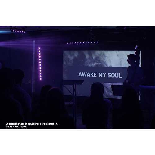 Elite Screens AR120H2-AUHD Aeon AcousticPro UHD Series 120\\" Wall Mount Edge Free Fixed Frame Projector Screen, 16:9