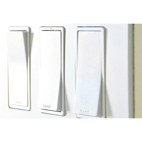 Pass & Seymour RWP263W Radiant 3-Gang Screwless Wall Plate, White