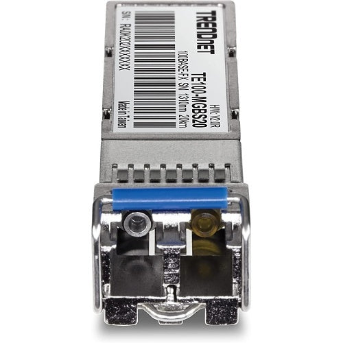 TRENDnet TE100-MGBS20 100Base-FX SFP Single-Mode LC Module, 12.42 mi. (20km)
