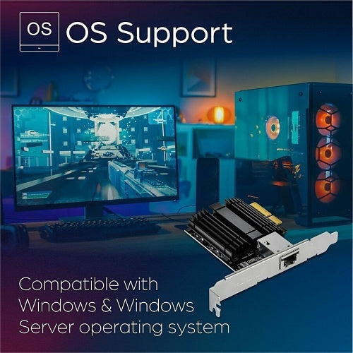TRENDnet TEG-10GECTX 10 Gigabit PCIe Ethernet Adapter