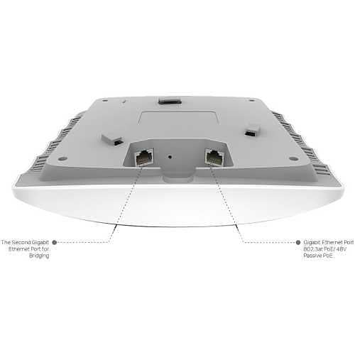TP-Link EAP245 V3 Omada AC1750 Wireless Dual Band Gigabit Access Point, Ceiling Mount