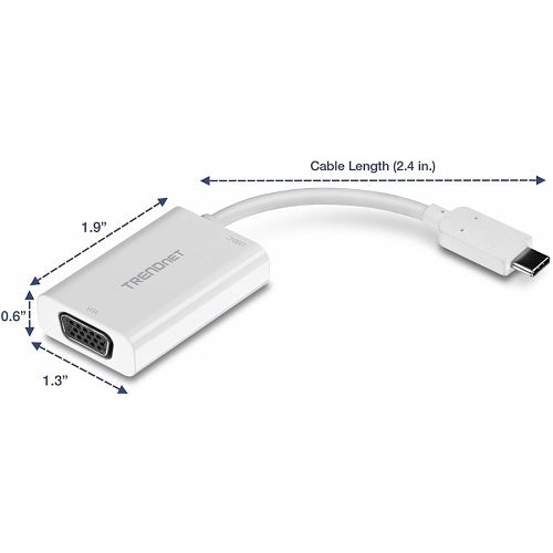 TRENDnet TUC-VGA2 USB Cable and Adapter