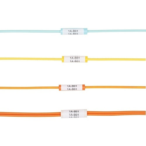 Panduit NWSLC2-7Y Cable Management, White Cable Identification Sleeve for 3M