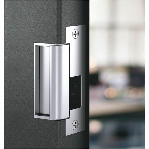 HES 1500-629-DLM 1500 Series Universal Electric Strike, Dual Lock Monitor , Bright Stainless Steel