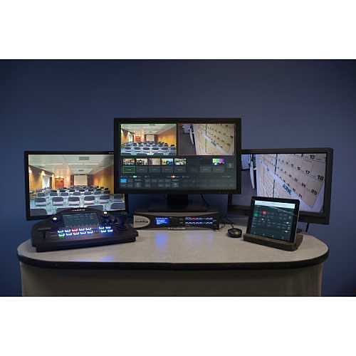 Vaddio 27\\" TeleTouch Multiviewer Series, USB Touch screen LCD Monitor with Base (999-80000-027)