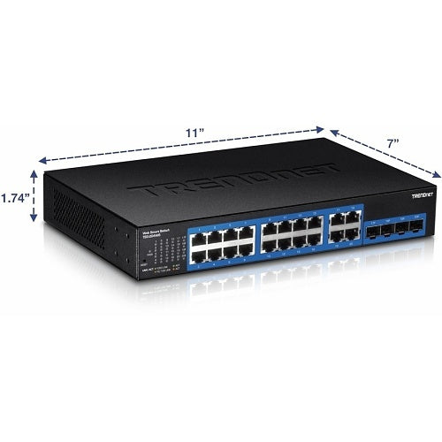 TRENDnet TEG-204WS 20-Port Gigabit Web Smart Switch