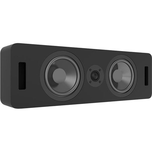Proficient LCRE5 5\\" Protege Dual LCR and Effect Speaker with Removable Black Grille, Matte Black