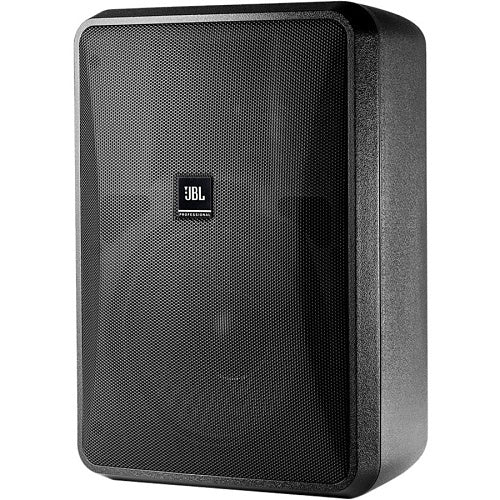 JBL Professional Control 28-1L-WH 8" Background/Foreground Speaker, 2-Way High Output, Indoor/Outdoor, Black