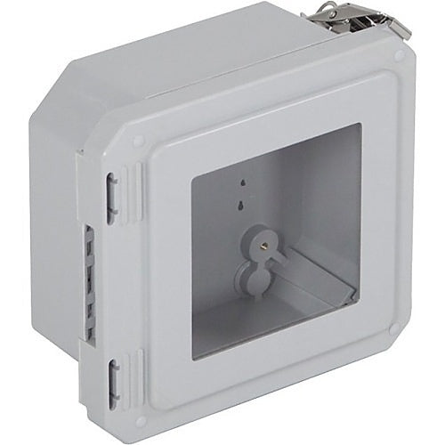 STI EF060604-W Mounting Device, Fiberglass Enclosure with Window, 6x6x4"es