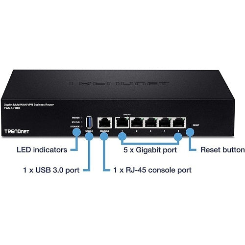 TRENDnet TWG-431BR Gigabit Multi-Wan Vpn Business Router