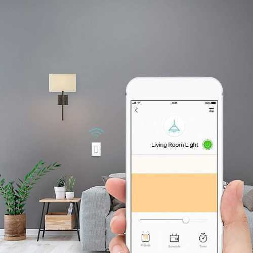 TP-Link HS220 Smart Wi-Fi Light Switch, Dimmer