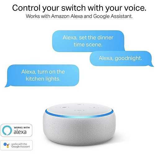 TP-Link HS220 Smart Wi-Fi Light Switch, Dimmer