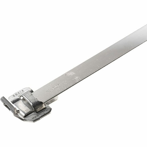 Panduit MS8W75T30-Q6 Buckle Strap Cable Cleat, 316 SS, 0.75\\" Wide
