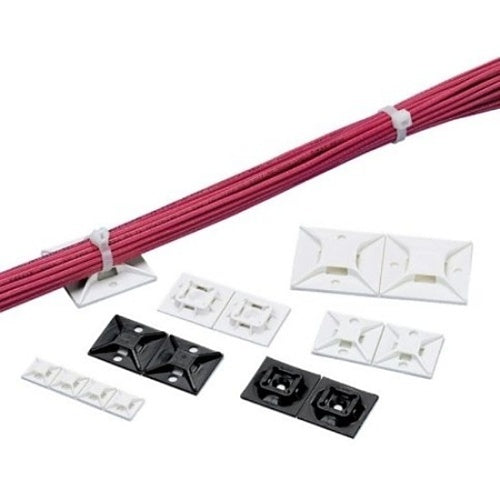 Panduit ABM3H-AT-L0 Cable Tie Mount Hi Temp Adh 1.5"X1.5"