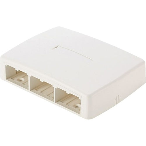 Panduit CBXQ6WH-A Surface Mount Mounting Box