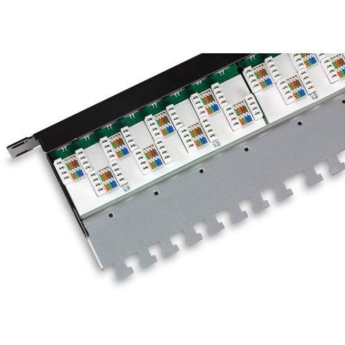 TRENDnet TC-P24C6AS 24-Port Cat6A Shielded 1U Patch Panel