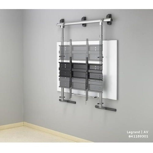 Chief OB1U Over-The-Whiteboard Interactive Display Wall Mount for 42-100\\" Displays, VESA Flat Panel Mount, Silver