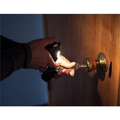 STI 12006, Mugger Stopper Plus with Flashlight and 120 dB Alarm Personal Protection Alarm