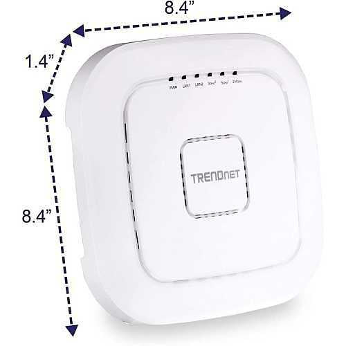 TRENDnet TEW-826DAP Acc220 Tri-Band PoE+ Indoor Wireless Access Point
