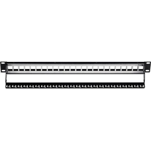 TRENDnet TC-KP24S 24-Port Blank Keystone Shielded 1U Patch Panel