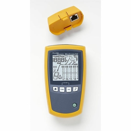 Fluke MS-POE MicroScanner POE Cable Verifier with MS-POE Wiremap Adapter