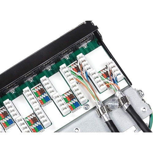 TRENDnet TC-P12C6AS 12-Port Cat6A Shielded Wall Mount Patch Panel