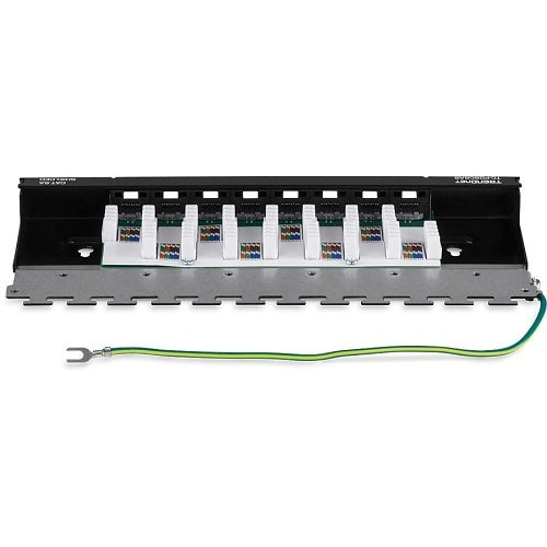 TRENDnet TC-P08C6AS 8-Port Cat6A Shielded Wall Mount Patch Panel